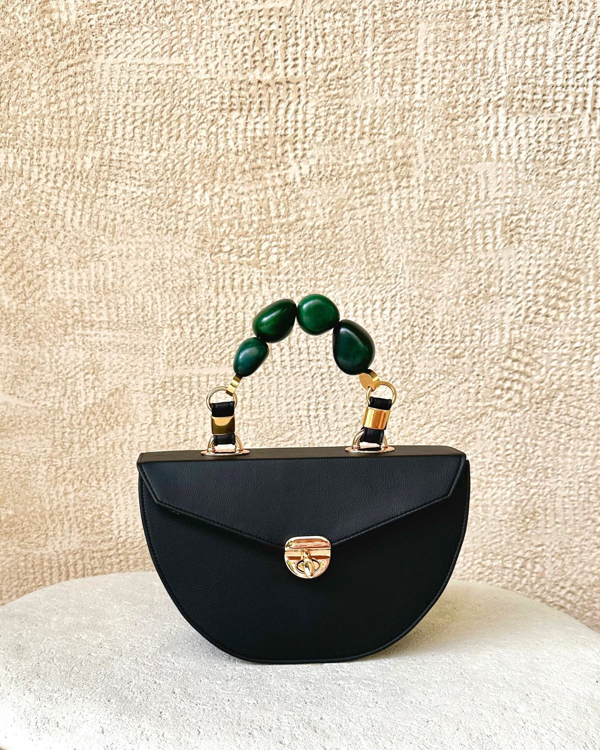 Black Prie Cactus Line with Green Tagua Handle