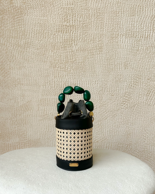 Black Minco Cactus Line with Green Tagua Handle