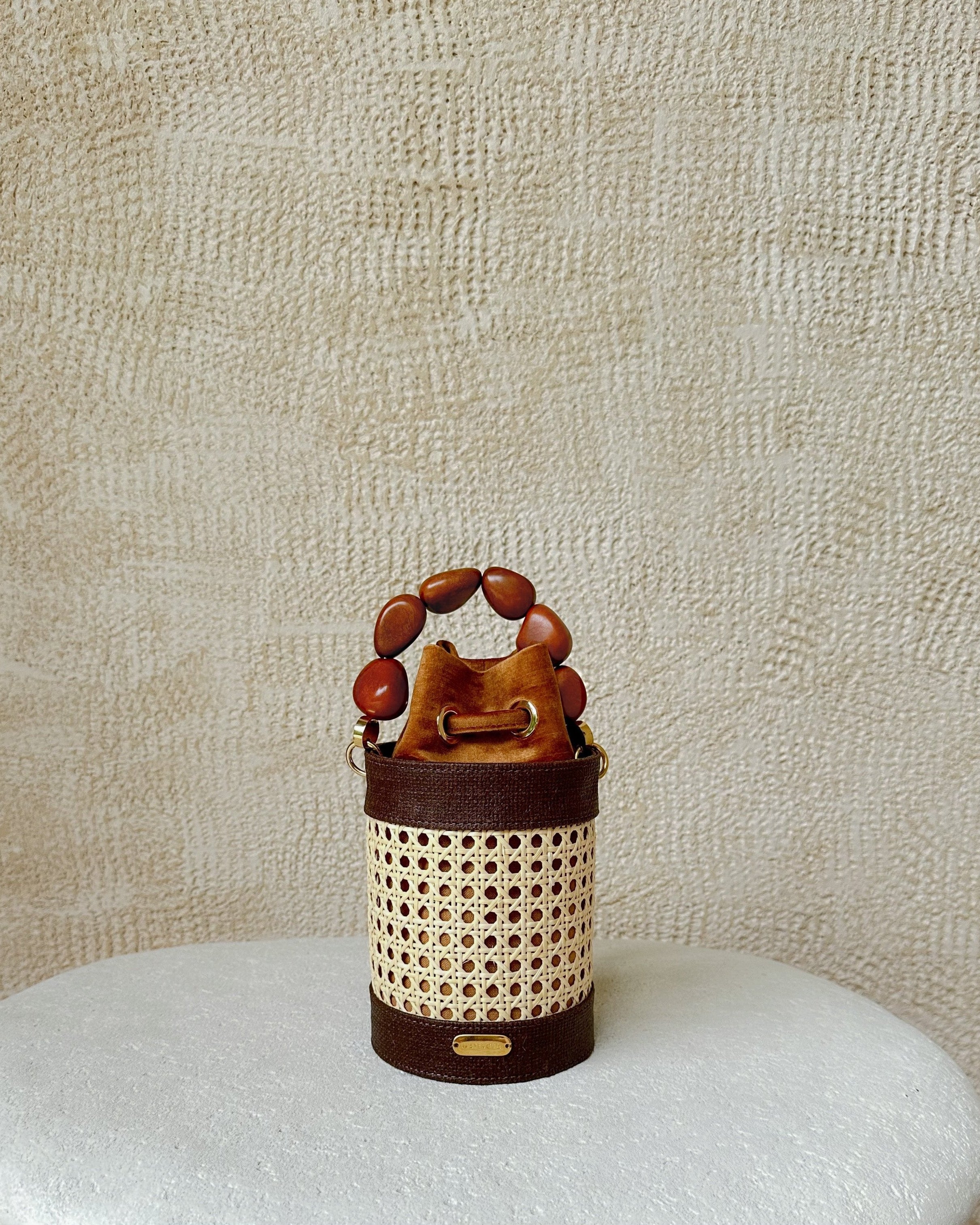 Minco Fique & Coffee Waste Line with Mustard Tagua Handle