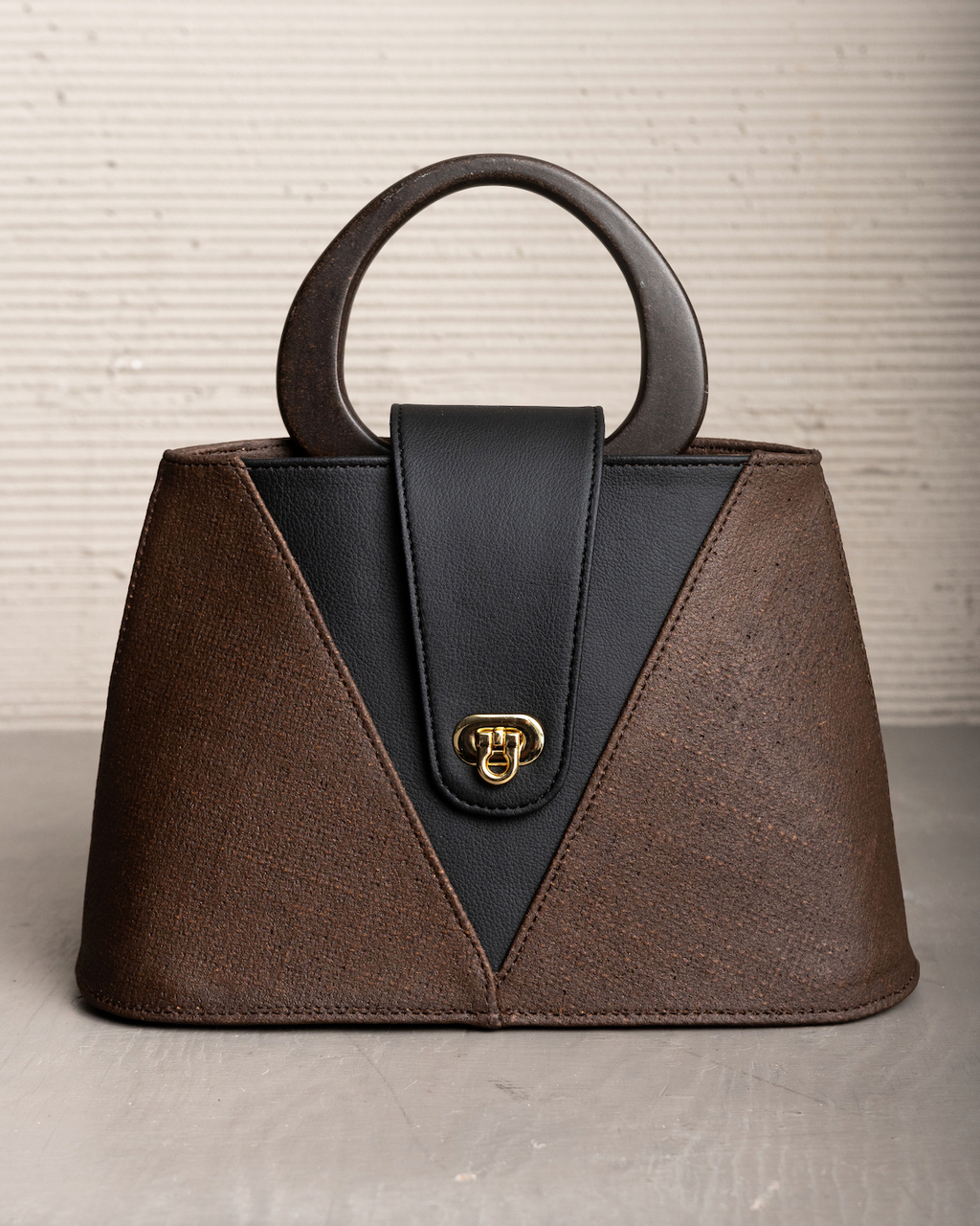 SENDA PURSE COFFEE GRAINS WASTE HANDLE