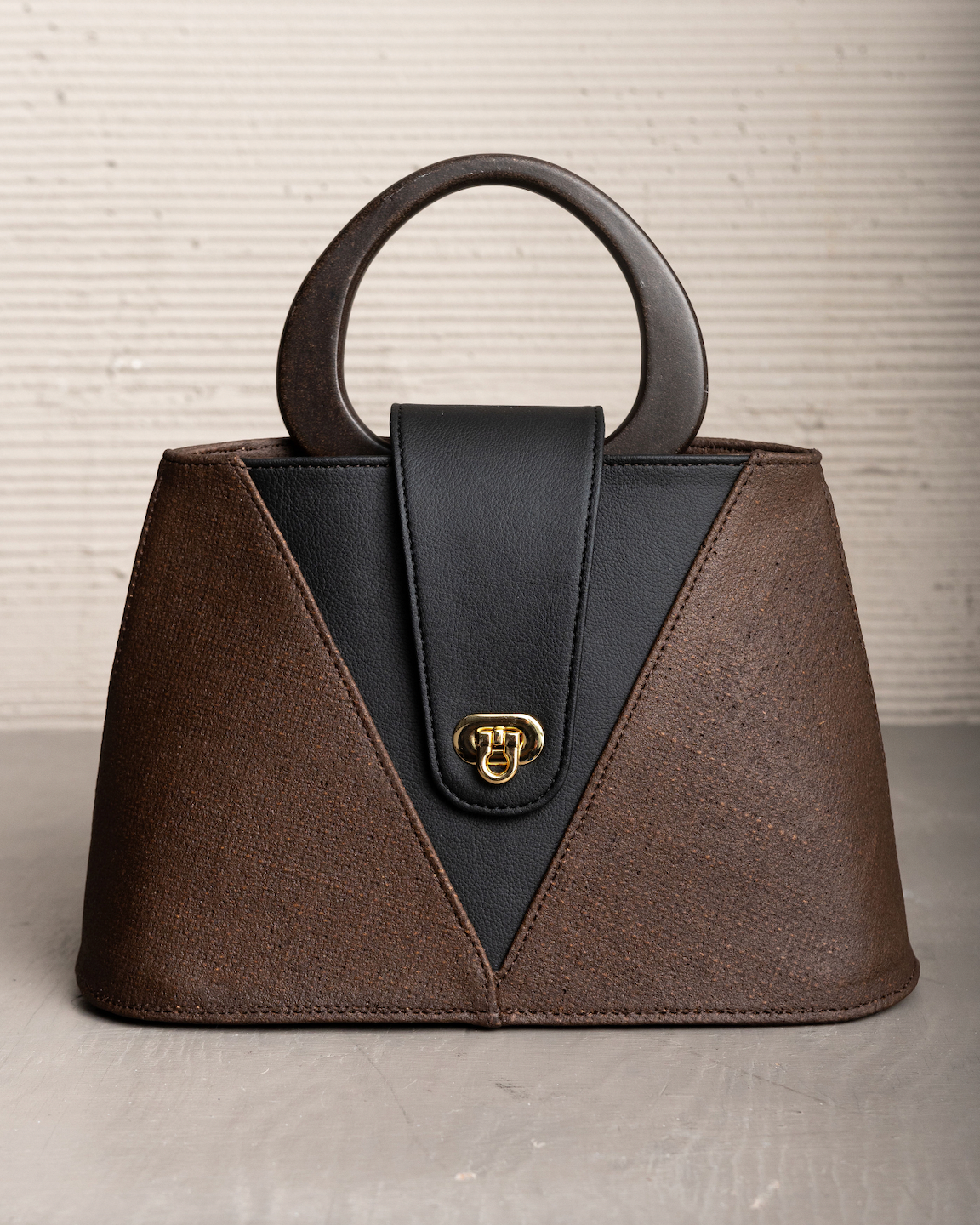 SENDA PURSE COFFEE GRAINS WASTE HANDLE