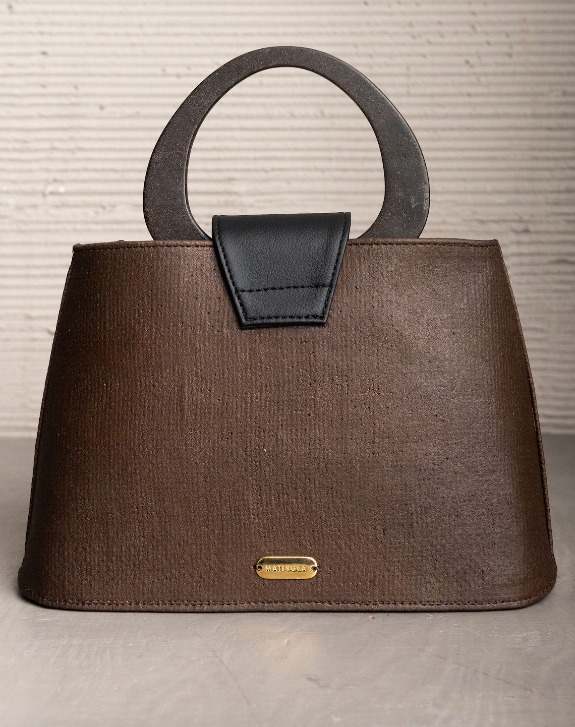 SENDA PURSE COFFEE GRAINS WASTE HANDLE