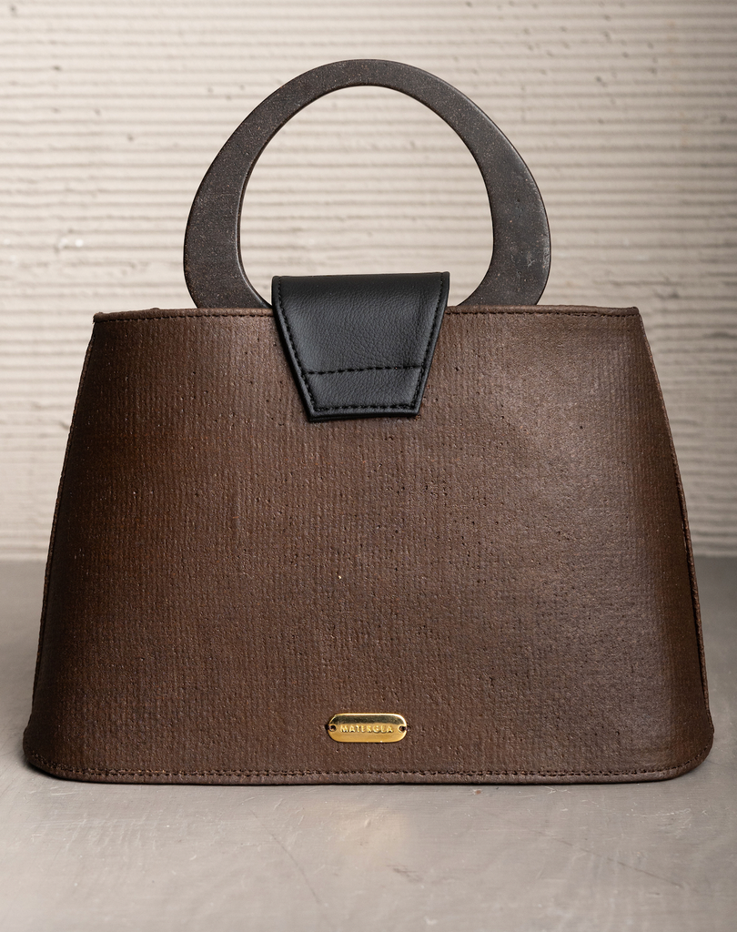SENDA PURSE COFFEE GRAINS WASTE HANDLE