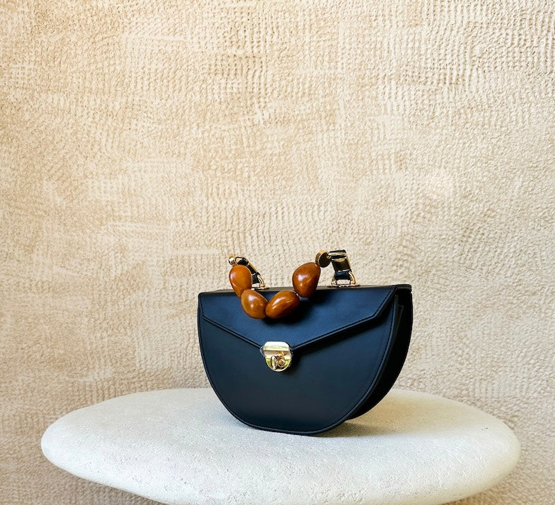 Black Prie Cactus Line with Mustard Tagua Handle