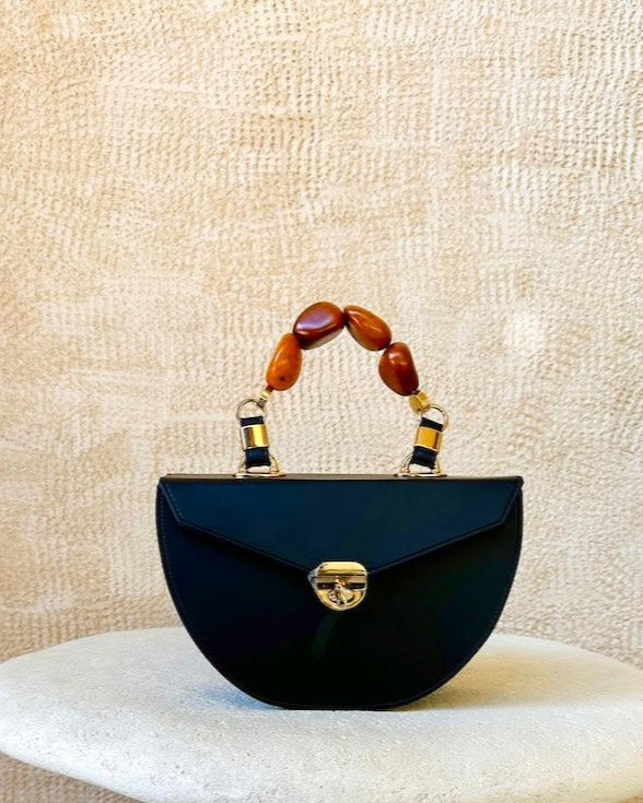 Black Prie Cactus Line with Mustard Tagua Handle